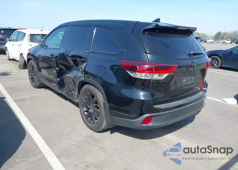 2019 Toyota Highlander Se from USA, damaged, VIN 5TDKZRFH7KS331139
